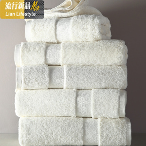 五星级酒店浴巾棉成人A类加大加厚吸水男女棉 三维工匠 本白色 默认尺寸