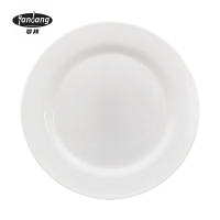 晏邦 密胺餐具 平盘 11寸 直径278*20mm 1个