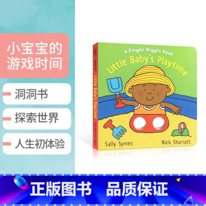 手指摆动书:小宝贝的游戏时间 [正版]Shark In The Park 英文原版进口吴敏兰绘本第26本Nick Sha