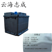 铅晶蓄电池 12V 65AH 1块