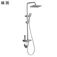 太空铝航母四挡水镀灰花洒LKI-9/套