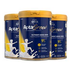 海外直邮-3罐装-进口澳洲爱他美aptamil幼儿成长奶粉1+段1岁以特殊配方奶粉 偏食挑食成长奶粉