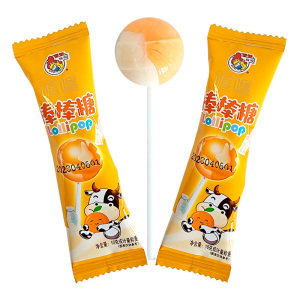 喔喔棒棒糖多味散装500g原味香橙草莓白桃婚庆结婚喜糖休闲零食品