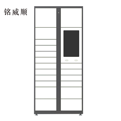 铭威顺智能快递柜小区快递自提柜派件柜室外寄存柜信报箱储物柜主柜19格
