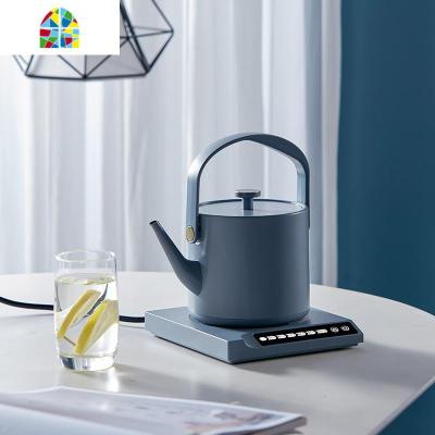 复古恒温保温一体电茶壶小型烧水壶泡茶专用迷你不锈钢电热水壶 FENGHOU 粉金