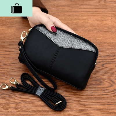 2020新款撞色斜挎包包女韩版手拿包大容量两用小包贝壳手机包NEW LAKE女手包