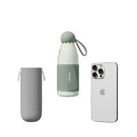 六羊纺 太阳伞超强防晒防紫外线女遮阳伞女晴雨两用小巧便携胶囊雨伞 个