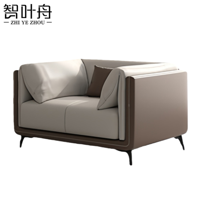 智叶舟商务沙发单人位110*85*74cm张