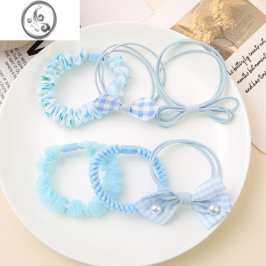 JiMi皮筋头绳女小清新高颜值发圈个性简约森女ins发绳成人扎头橡皮筋