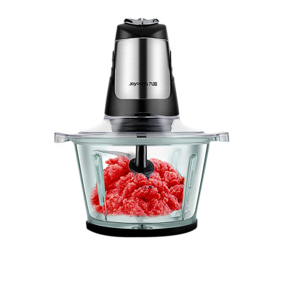 九阳绞肉机家用电动小型多功能不锈钢饺馅搅拌打碎肉馅菜蒜泥神器 大