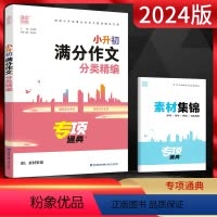 满分作文分类精编 小学升初中 [正版]通城学典2024版小升初满分作文分类精编 通典专项 突破写作专项训练挑战小升初满分