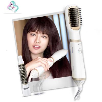 电吹风梳子卷发棒三合一卷直两用吹风机美发造型器HP8663你那么美