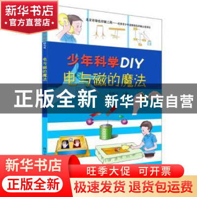 正版 电与磁的魔法 段伟文主编 科学普及出版社 9787110086407 书