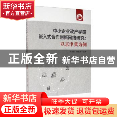 正版 中小企业政产学研嵌入式合作创新网络研究——以京津冀为例