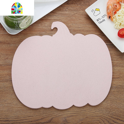 小麦圆形切菜板塑料砧板小宿舍迷你水果案板厨房面板家用肉墩 FENGHOU 北欧蓝