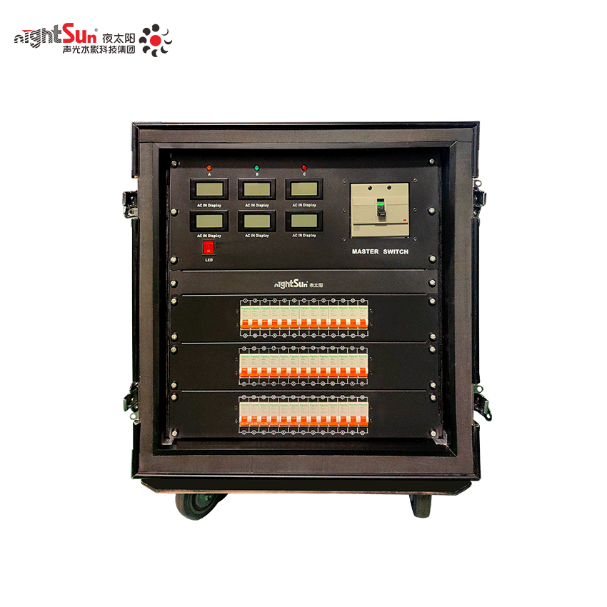 夜太阳(nightsun)舞台灯光26路4KW电源直通箱SM103