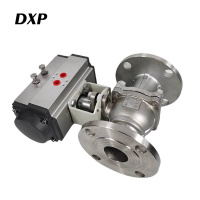 DXP 气动铸钢法兰球阀 DN125 个