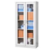 萌典铁皮柜通玻台