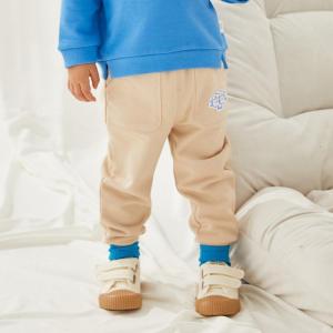 [1件3折价:43.5]moomoo童装男童裤子春秋装新款卡通杜邦索罗娜面料束脚运动裤