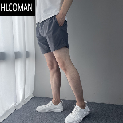 HLCOMAN三分裤男弹力速干 沙滩裤男海边度假 3分裤休闲时尚 跑步运动短裤