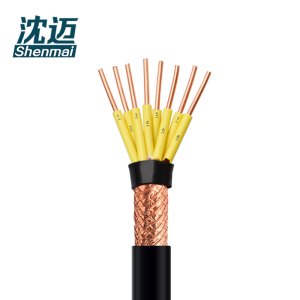 沈迈 铜芯电缆 ZR-KVVP-450/750V-8*1.0平方 /米