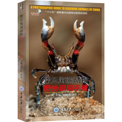 醉染图书常见海滨动物野外识别手册9787568908177
