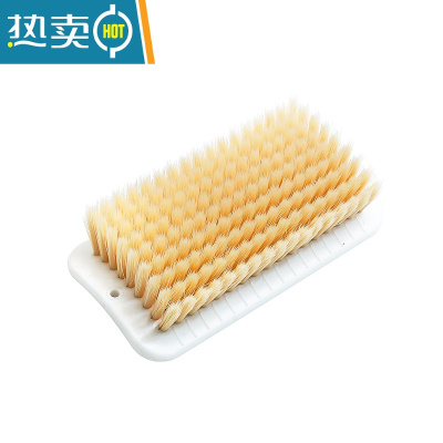 敬平磨尖丝软毛鞋刷洗衣刷子不伤衣家用长柄多功能羽绒服清洁器板刷 磨尖丝软毛[板刷]