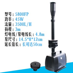 鱼池花园喷泉泵景观潜水泵抽水泵潜水泵循环泵花园增氧造景泵