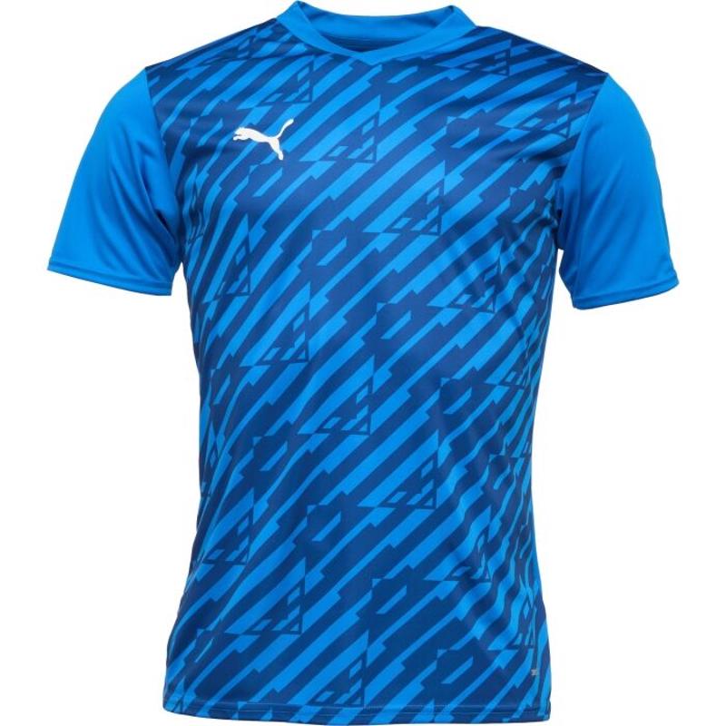 彪马(Puma)纯棉透气舒适足球训练运动T恤男款PUMA团队荣耀球衣