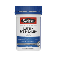 [保税发]Swisse叶黄素护眼片 明眸小蓝盾护眼片 60粒/瓶 叶黄素/玉米黄质/越橘 原装进口 正品保证