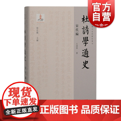 杜诗学通史宋代编 山东大学文史哲研究专刊丛书 上海古籍出版社