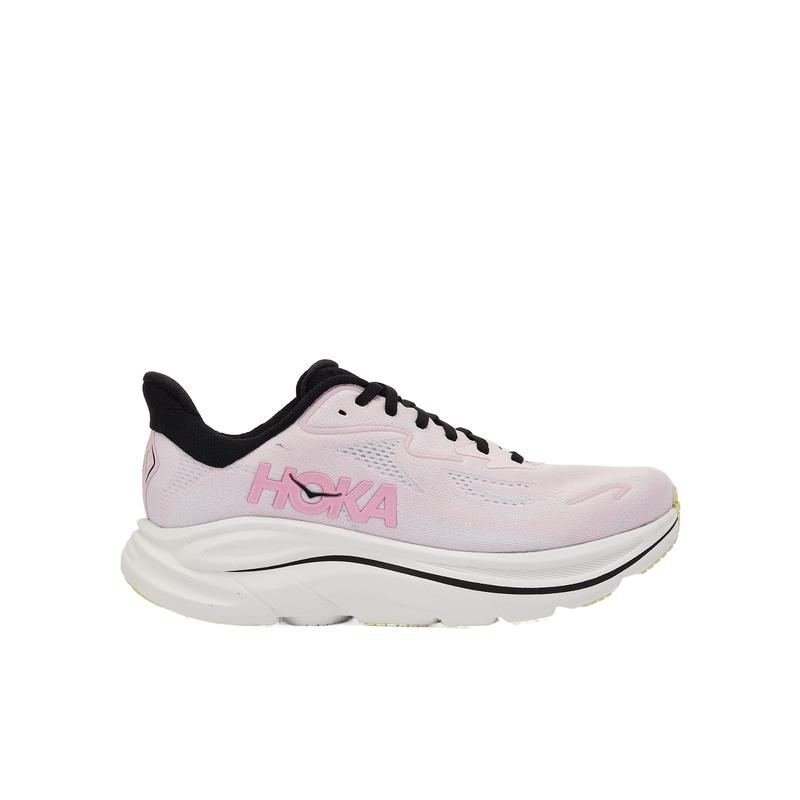 Hoka One One跑步鞋女超轻缓冲平滑滚动活动足架耐磨橡胶粉色