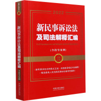 2022新民事诉讼法及司法解释汇编(含指导案例)