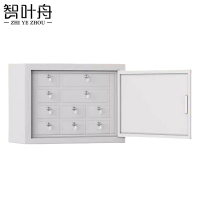 智叶舟屏蔽柜壁挂款10格500*240*380mm台