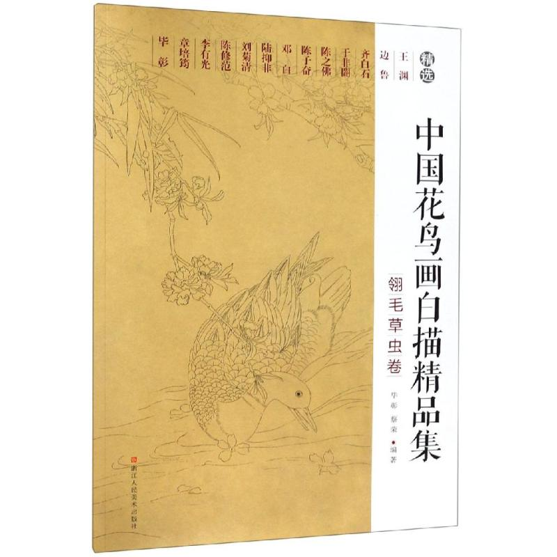 音像中国花鸟画白描精品集:翎毛草虫卷本社编