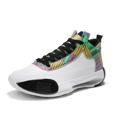 aj男鞋一号空军青少年运动鞋男孩初中学生训练球鞋高帮运动男战靴