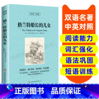 [正版]英汉双语读物 格兰特船长的儿女 英语书籍名著双语版英语世界名著阅读课外读物小学初中高英语读物中英双语读物 格兰