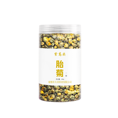 紫高尖一级胎菊100g罐装
