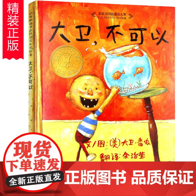 大卫不可以绘本系列全套 精装 获凯迪克大奖绘本0-1-2-3-4-6岁幼儿童书籍早教适合两三岁宝宝看的图画书亲子阅读睡前