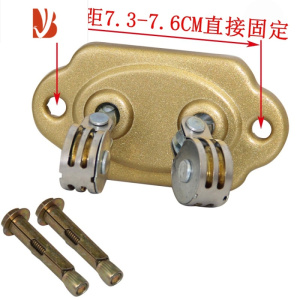 三维工匠维修通用室内双杆晒衣架手摇衣架升降晾衣架防跳线转角器滑轮通用