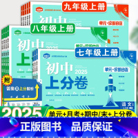 英语[人教版]带单选 八年级上 [正版]2025新初中上分卷必刷卷七年级八九年级上册数学物理语文英语政治历史地理生物七下