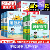 语文+数学[人教版 2本套] 四升五 [正版]2024新版阳光同学暑假衔接一升二升三四升五升六年级上下册小学暑假作业人教
