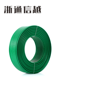 浙通信越 电线 国标塑铜线 单芯股 BV 4 /米 多色 100米/盘