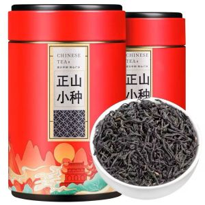 福岗武夷山正山小种红茶桐木关蜜香型茶叶新茶散装罐装125g