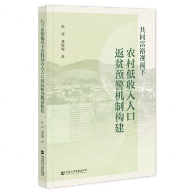 [N]共同富裕视阈下农村低收入人口返贫预警机制构建-9787522829814