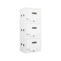 鑫升顺供图箱户外地图柜野外作训地图携行箱演习图纸供图箱灰白色三节柜