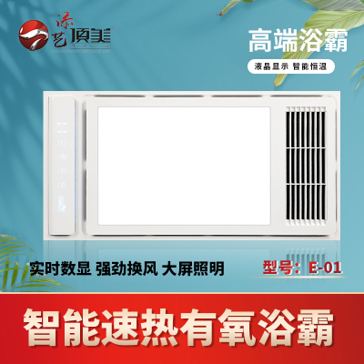 添艺顶美 智能电器 浴霸(E-01)安全速热 强劲双核取暖浴霸卫生间 多功能浴室暖风SENSHIMD