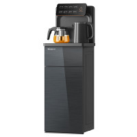 美菱MY-A03立式下置水桶饮水机 茶吧机13档调温恒黑色 温热型