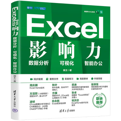 正版新书]EXCEL影响力:数据分析·可视化·AI办公熊王97873026613