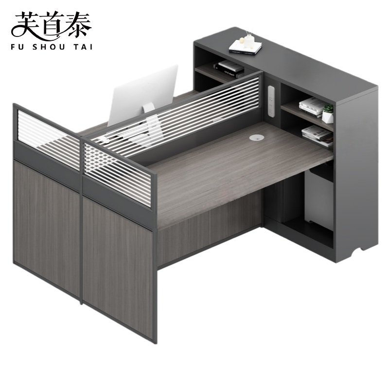 芙首泰屏风工位双人位120*120*110cm张